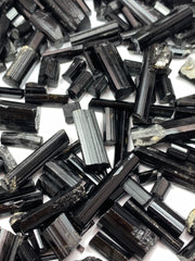 Black Tourmaline Crystals from Skardu, Pakistan – 239 g Mineral Lot
