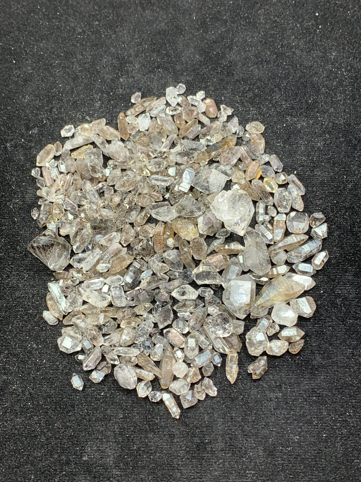 Diamond Quartz Crystals from Pakistan – 53 g Mineral Lot
