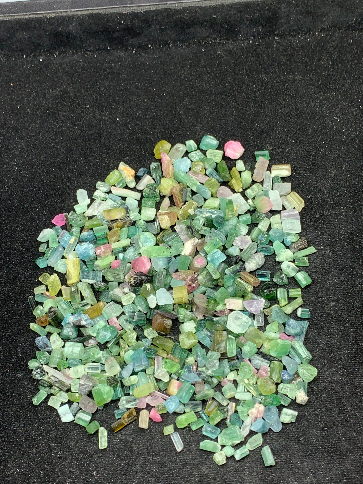 Mixed Color Tourmaline Crystals from Afghanistan – 87 g Mineral Lot