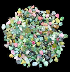 Mixed Color Tourmaline Rough Lot from Afghanistan – 129 g
