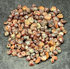 Drilled Almandine Garnet Crystals Lot from Pakistan – 44 g